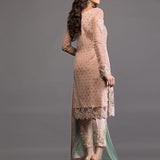 Zainab Chottani | Semi Formals | SALMON PINK AND PISTACHIO GREEN EMBELLISHED OUTFIT