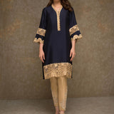 Zainab Chottani | Luxury Pret | MAJESTIC MAZARINE