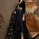 Zainab Chottani | Luxury Pret | EBONY TOPAZ
