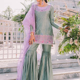Zainab Chottani | Semi Formals | MINTY AMETHYST
