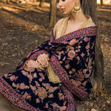 Zainab Chottani | Luxury Pret | MEHMAL- BLUE