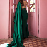 Zainab Chottani | Semi Formals | EMERALD TAUPE