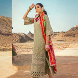 Zainab Chottani Embroidered Chikankari Lawn 3Pc Suit ZC-10B