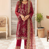 Ramsha | Chevron Chiffon Collection | A-907