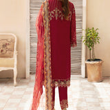Ramsha | Chevron Chiffon Collection | A-907