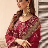 Ramsha | Chevron Chiffon Collection | A-907