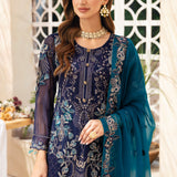 Ramsha | Chevron Chiffon Collection | A-903