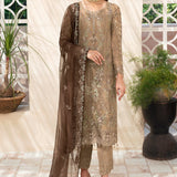 Ramsha | Chevron Chiffon Collection |A-904
