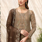 Ramsha | Chevron Chiffon Collection |A-904