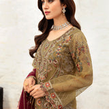 Ramsha | Minhal Organza Collection | M-1010