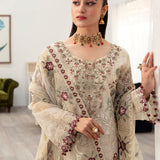 Ramsha | Minhal Organza Collection | M-1004