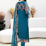 Ramsha | Chevron Chiffon Collection | A-811