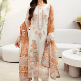 Ramsha | Chevron Chiffon Collection | A-808