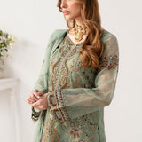 Ramsha | Minhal Organza Collection | M-1108