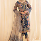 Ramsha | Minhal Organza Collection | M-701