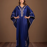 Zainab Chottani | Semi Formals | DEEP BLUE BLOSSOM