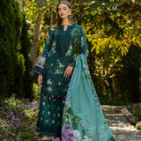 Elaf Premium | Print Chikankari 25 | ELK-07B JADE EMBRACE