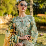 Elaf Premium | Print Chikankari 25 | ELK-06A PISTACHIO DREAMS