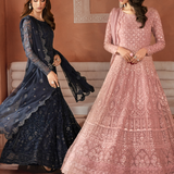 Iznik | Chiffonkari Formals | ICK-04 Embroidered Chiffon