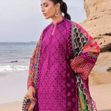 Zainab Chottani Embroidered Chikankari Lawn 3Pc Suit D-04B Naysa