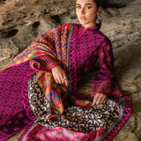 Zainab Chottani Embroidered Chikankari Lawn 3Pc Suit D-04B Naysa