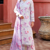 Farasha | Printed Essentials | Rosy Mist