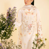 Qalamkar | Qlinekari Luxury Lawn | SQ-01 SARV