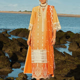 Zainab Chottani Embroidered Chikankari Lawn 3Pc Suit ZC-08B