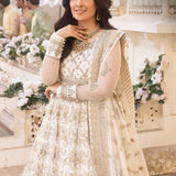 Shehnai by Asim Jofa Embroidered Net Unstitched 3Pc Suit AJSH-03