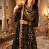 Shehnai by Asim Jofa Embroidered Net Unstitched 3Pc Suit AJSH-05