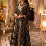 Shehnai by Asim Jofa Embroidered Net Unstitched 3Pc Suit AJSH-05
