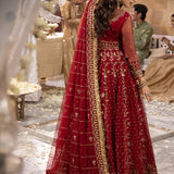 Shehnai by Asim Jofa Embroidered Net Unstitched 3Pc Suit AJSH-06