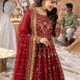Shehnai by Asim Jofa Embroidered Net Unstitched 3Pc Suit AJSH-06