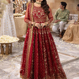 Shehnai by Asim Jofa Embroidered Net Unstitched 3Pc Suit AJSH-06