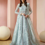 Ayzel Luminara Embroidered Organza 3Pc Suit AWF-09 TALIA