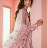 Ayzel Luminara Embroidered Organza 3Pc Suit AWF-04 BELLA