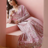 Ayzel Luminara Embroidered Organza 3Pc Suit AWF-04 BELLA