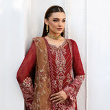 Ramsha | Chevron Chiffon Collection | A-1010