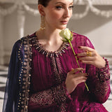 Maria B 3 Piece Unstitched Embroidered Chiffon Suit | MPC-25-102
