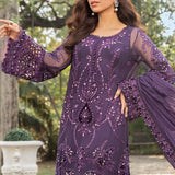 Maria B | Chiffon Formals 24 | Chiffon Suit | MPC-24-102