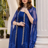 Maria B 3 Piece Embroidered Chiffon Suit | MPC-25-103