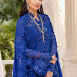 Maria B 3 Piece Embroidered Chiffon Suit | MPC-25-103