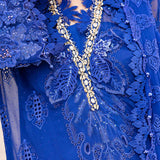 Maria B 3 Piece Embroidered Chiffon Suit | MPC-25-103