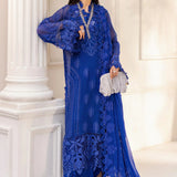 Maria B 3 Piece Embroidered Chiffon Suit | MPC-25-103