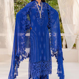 Maria B 3 Piece Embroidered Chiffon Suit | MPC-25-103