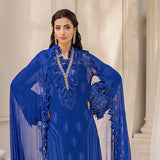 Maria B 3 Piece Embroidered Chiffon Suit | MPC-25-103