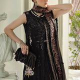 Maria B 3 Piece Embroidered Chiffon Suit | MPC-25-104