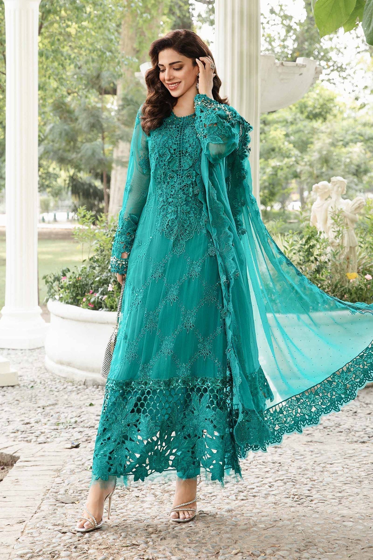 Maria B | Chiffon Formals 24 | Chiffon Suit | MPC-24-105