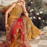 MARIA B-MBROIDERED | Mustard BD-2707