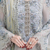 Maria B 3 Piece Embroidered Chiffon Suit | MPC-25-108